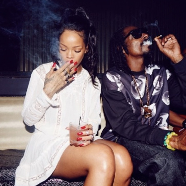 Rihanna, Snoop, Instagram Rihanna, Snoop, Instagram